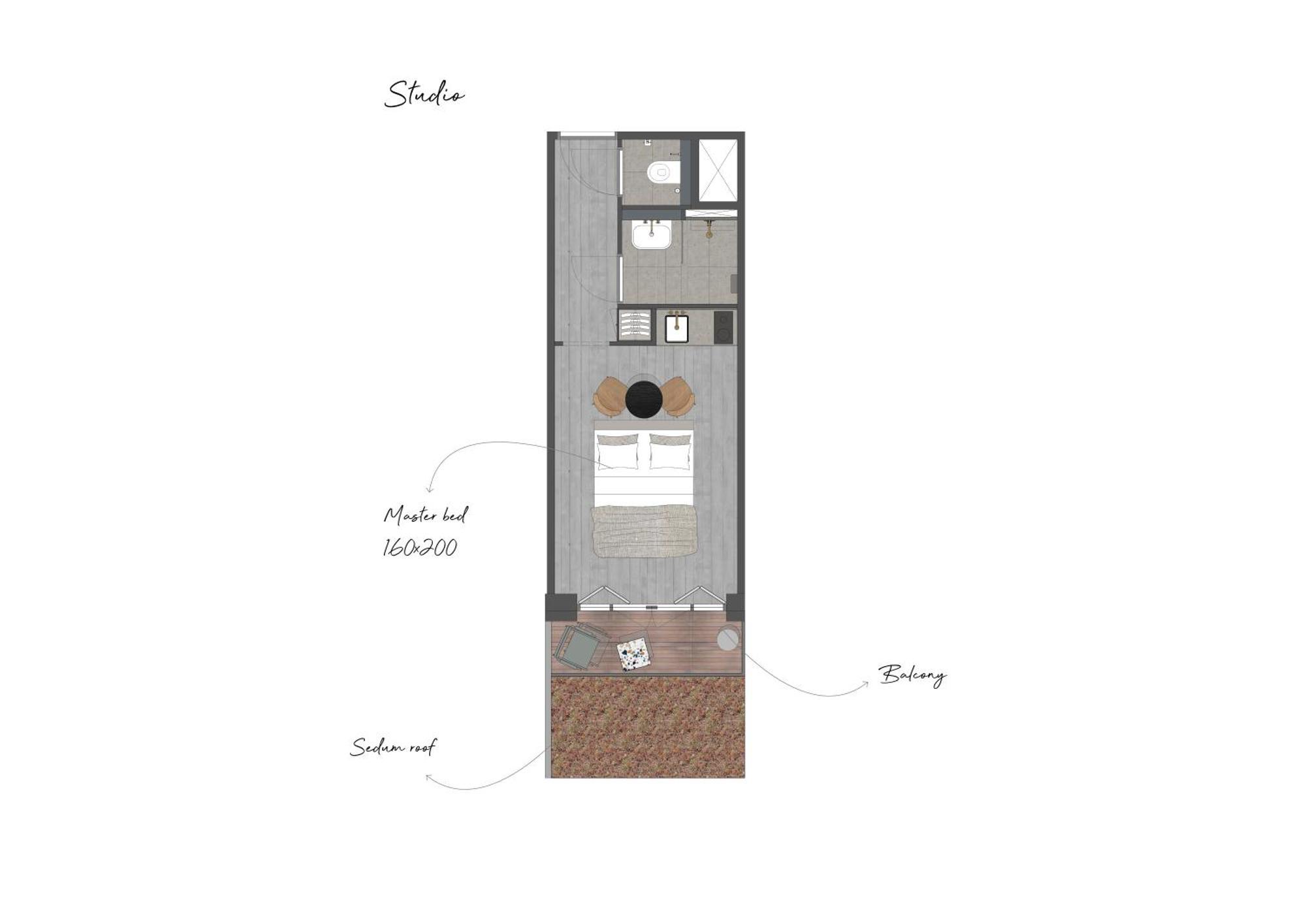 Boutique Hotel Benedict Noordwijk Pokój zdjęcie Plan of the house